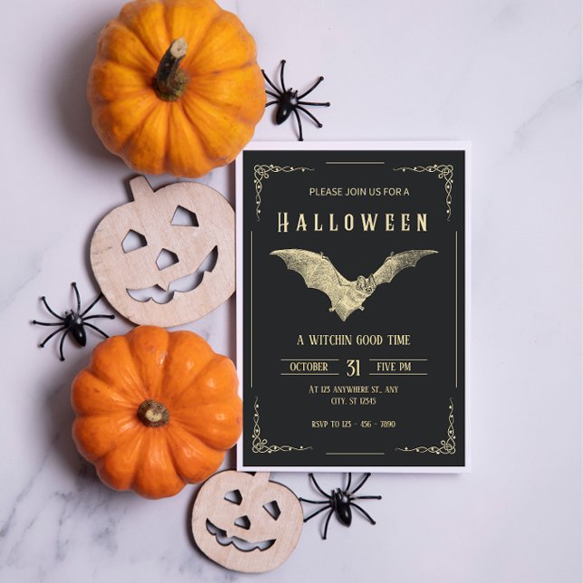 Vintage Halloween Party Flyer Template (Creator Uploaded)