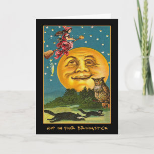 Vintage Halloween Party Invite With Bloody Text