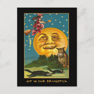 Vintage Halloween Party Invite With Bloody Text