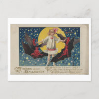 Vintage Halloween Poem