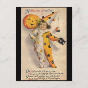 vintage Halloween Postcard