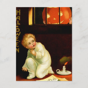 Vintage Halloween Postcard