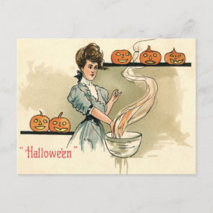Vintage Halloween Postcard