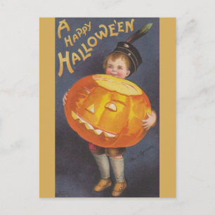 Vintage Halloween Postcard