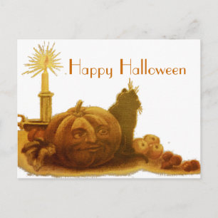 Vintage Halloween Postcard