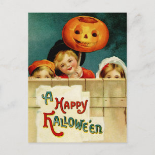 Vintage Halloween Postcard