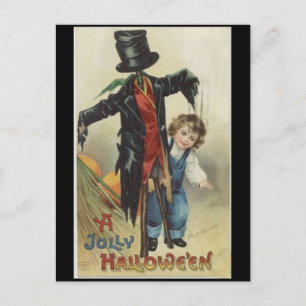 vintage Halloween Postcard