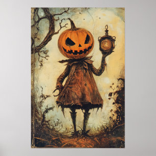 Vintage Halloween Poster