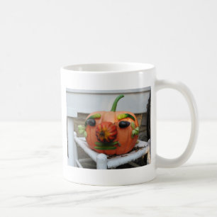 Vintage Halloween Pumpkin Coffee Mug