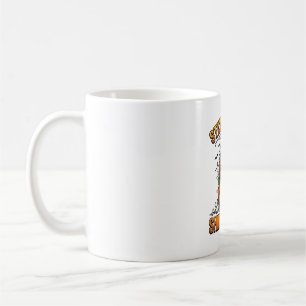Vintage Halloween Pumpkin Spooky Bright Shirt Desi Coffee Mug