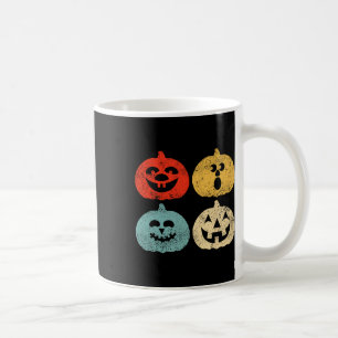 Vintage Halloween Pumpkin Women Coffee Mug