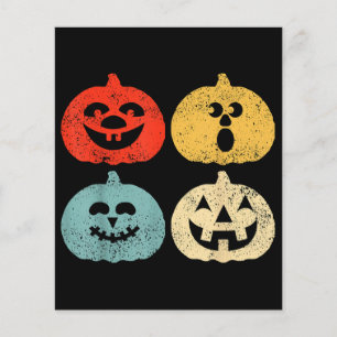Vintage Halloween Pumpkin Women, Men, Kids, Funny