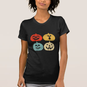 Vintage Halloween Pumpkin Women, Men, Kids, Funny T-Shirt