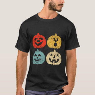Vintage Halloween Pumpkin Women T-Shirt
