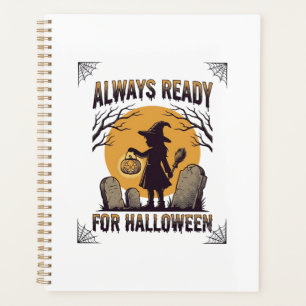 Vintage Halloween Shirt for Spooky Season Fans_1 Planner