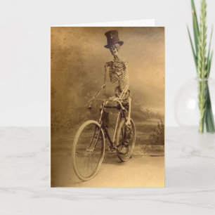 Vintage Halloween - Skeleton in Your Closet, Card