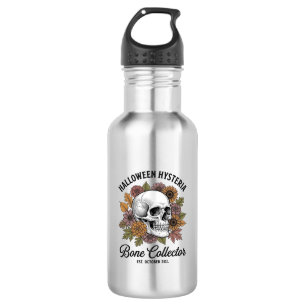 Vintage Halloween Skull Bone Collector Shirt Desig 532 Ml Water Bottle