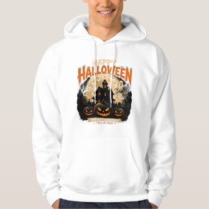 Vintage Halloween Skull Haunted House Shirt