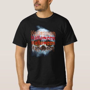  Vintage Halloween Skull T-Shirt