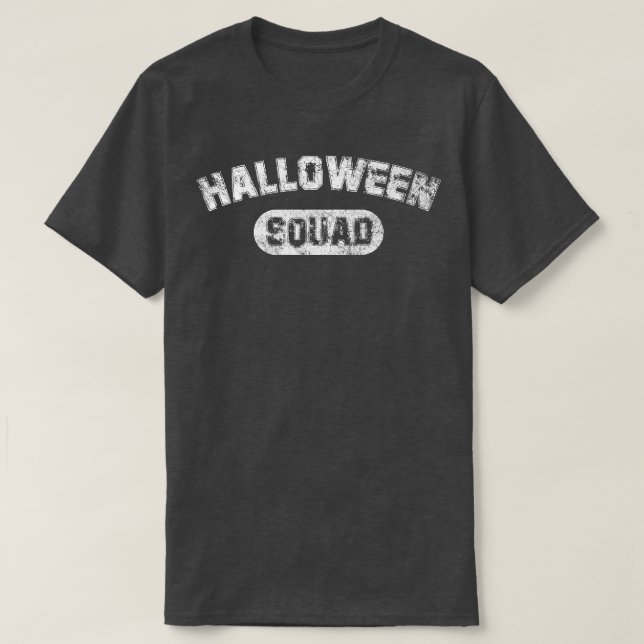 Vintage Halloween Squad T-Shirt (Design Front)