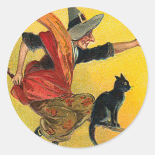 Vintage Halloween Stickers - Trick or Treat