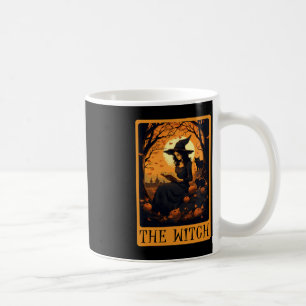 Vintage Halloween The Witch Tarot Card Reading Fal Coffee Mug