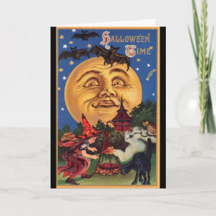 Vintage - Halloween Time, Card