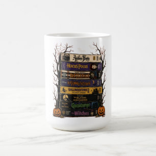 Vintage Halloween VHS, Retro Horror Spooky Season Coffee Mug