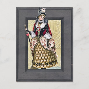 Vintage Halloween Witch Postcard
