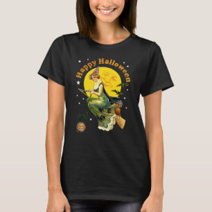 Vintage Halloween Witch T-Shirt