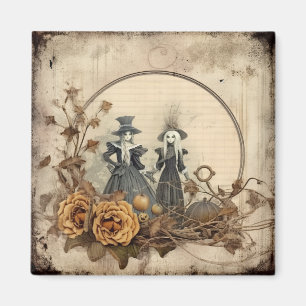 Vintage Halloween Witchcraft (12) Magnet