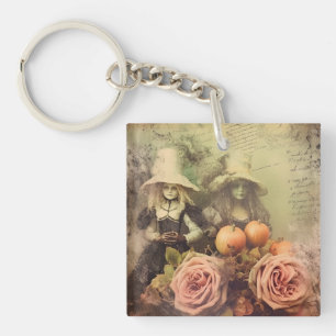 Vintage Halloween Witchcraft (1) Key Ring