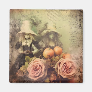 Vintage Halloween Witchcraft (1) Magnet