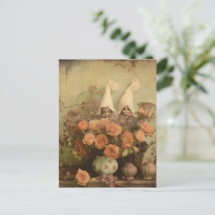 Vintage Halloween Witchcraft (2) Postcard