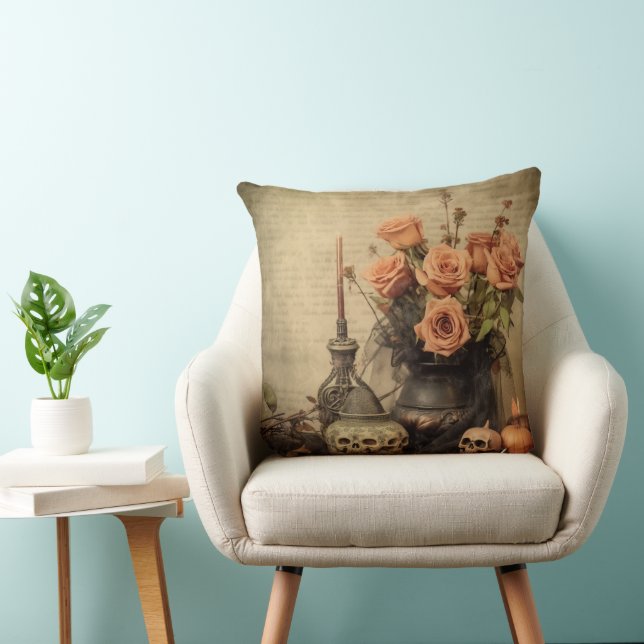 Vintage Halloween Witchcraft (4) Cushion (Chair)