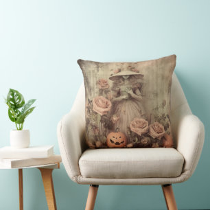 Vintage Halloween Witchcraft (9) Cushion