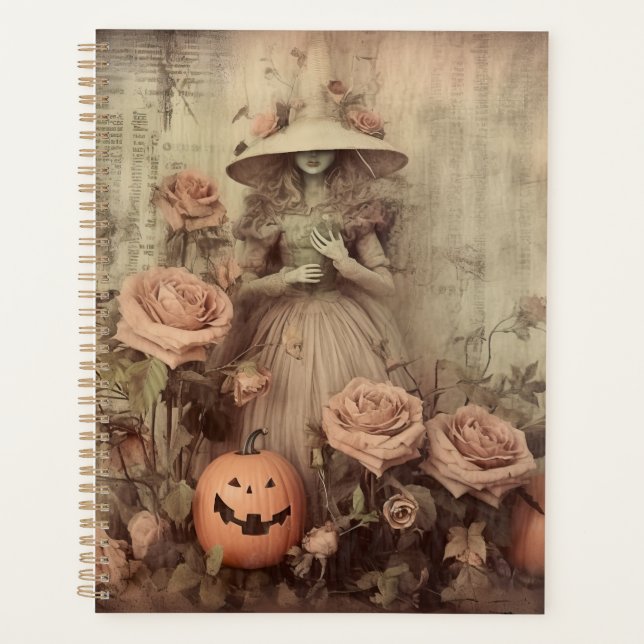 Vintage Halloween Witchcraft (9) Planner (Front)