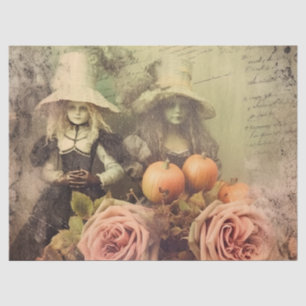 Vintage Halloween Witchcraft Tissue Paper