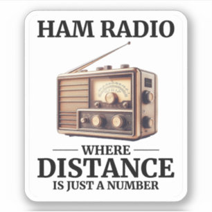 Vintage Ham Radio Operator