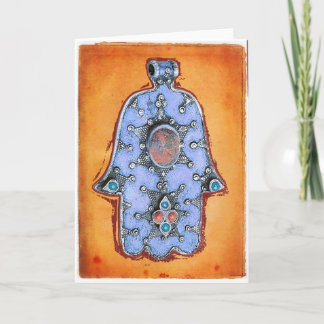 Vintage Hamsa Card