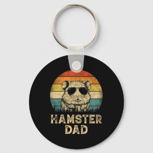 Vintage Hamster Dad Hamster Lovers Daddy Father#39 Key Ring