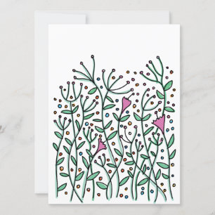 Vintage hand drawn Flowers