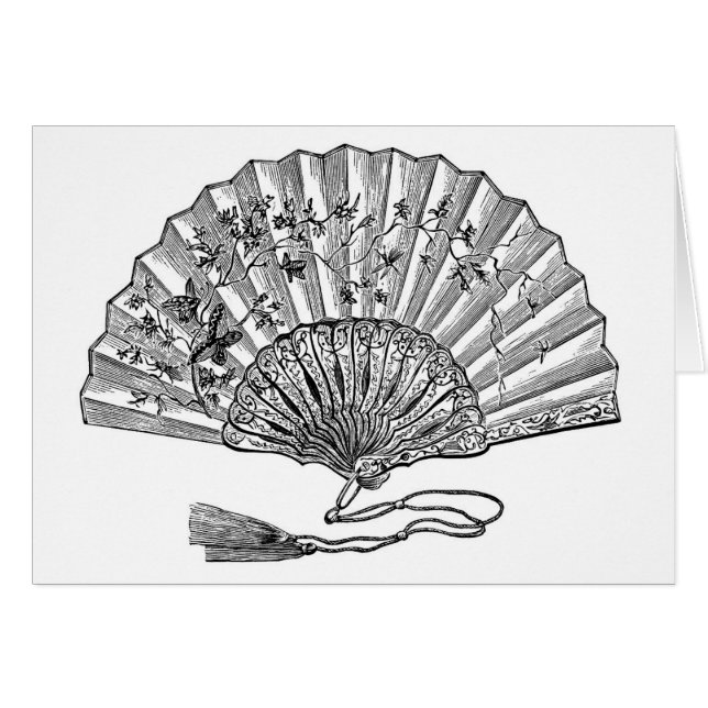 Vintage Hand Fan (Front Horizontal)