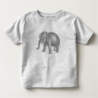 Vintage Happy Baby Elephant Toddler T-Shirt