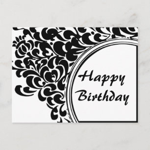 Vintage Happy Birthday Postcard