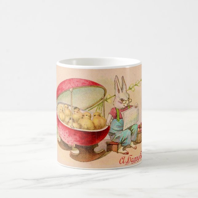 Vintage Happy Easter Mug (Center)