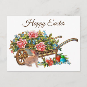 Vintage Happy Easter Postcard