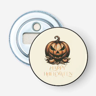 Vintage happy Halloween pumpkin Bottle Opener