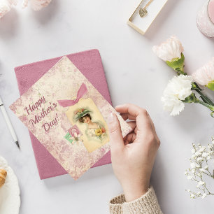 Vintage Happy Mother's Day Greeting Card