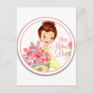 Vintage Happy Mother's Day Postcard